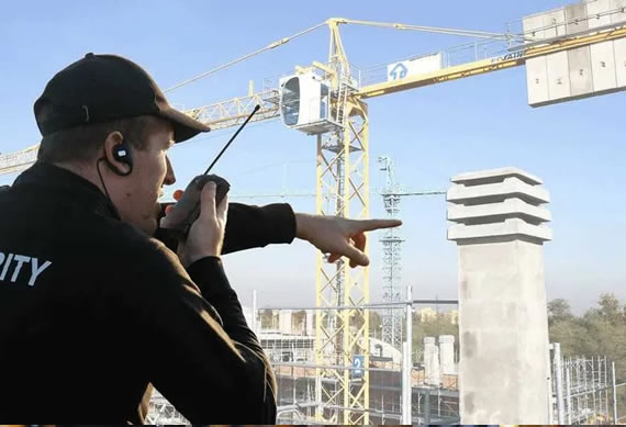 Охорона будівельних майданчиків та складських приміщень